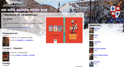 Desktop Screenshot of albumforlaget.se