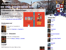 Tablet Screenshot of albumforlaget.se